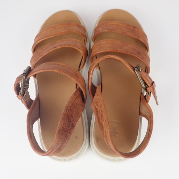 Frye Marlette Women's Size 8 -8.5 ? Leather Sandals - Picture 6 of 11